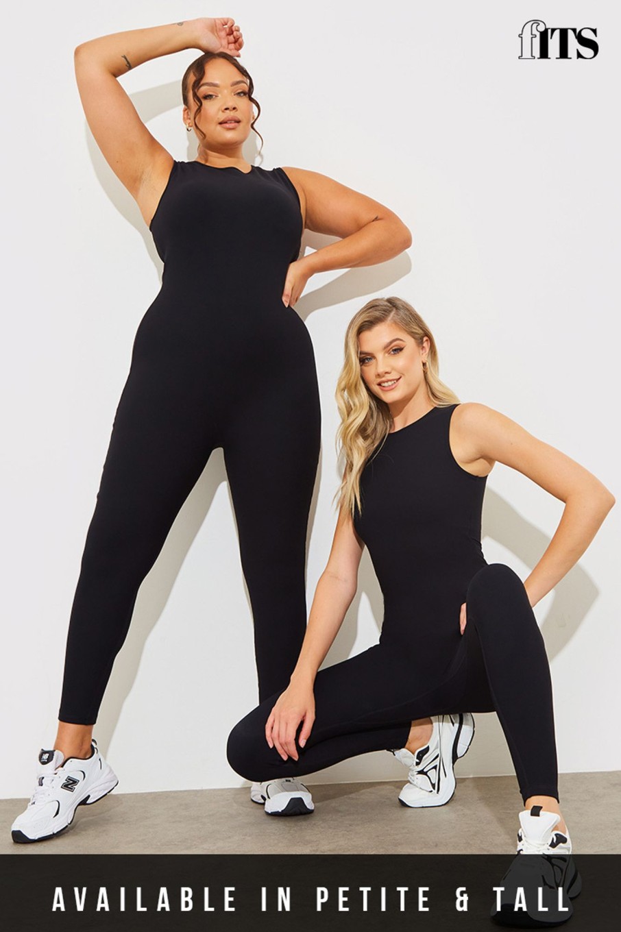 Clothing Fits | Racer Neck Sleeveless Sculpt And Control Full Length Unitard