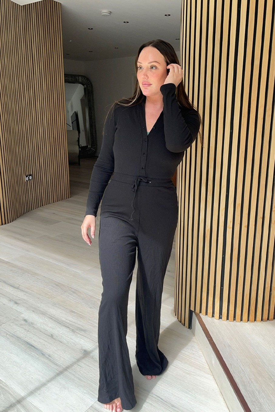 Clothing Charlotte Crosby | Ribbed Jumpsuit