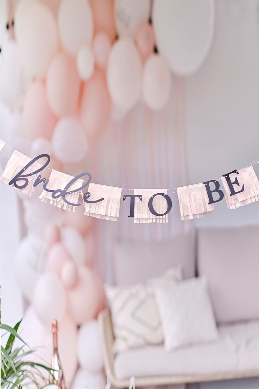 Accessories Own Brand | Bride To Be Buntiing Pink